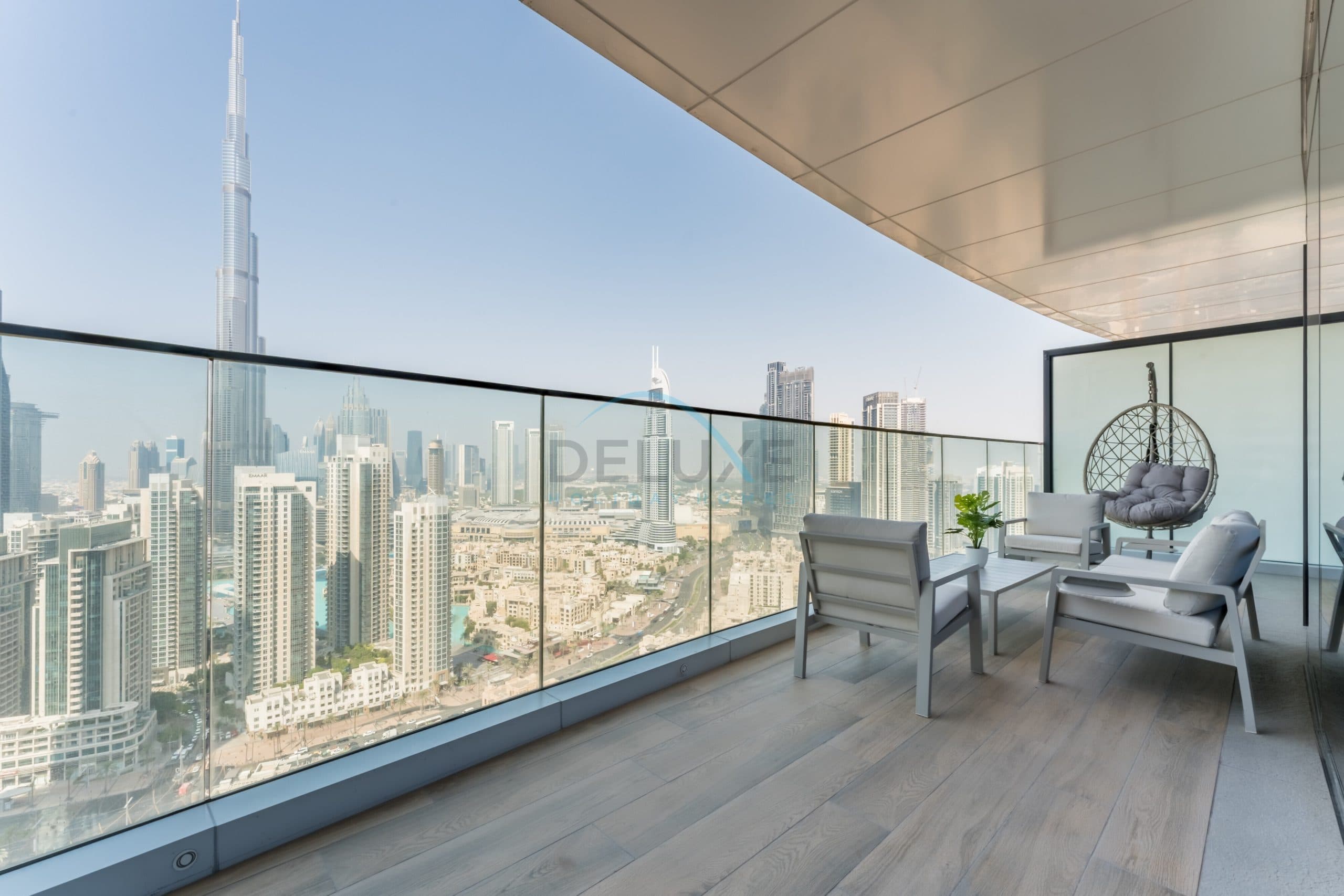 3br burj view with assistant room, imperial avenue