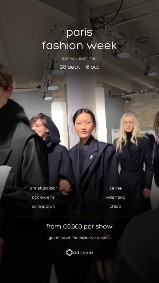 paris fashion week — spring/summer 2027